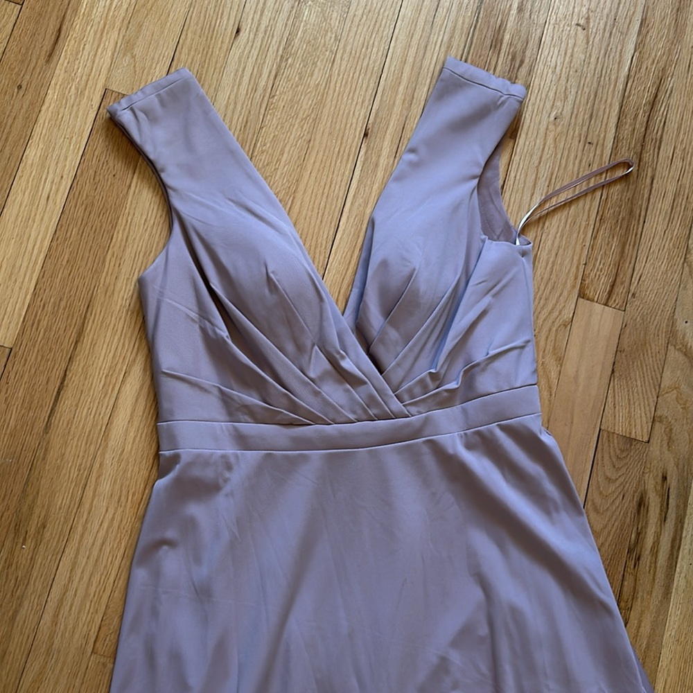Kleinfeld Cap-Sleeve Bridesmaid Dress